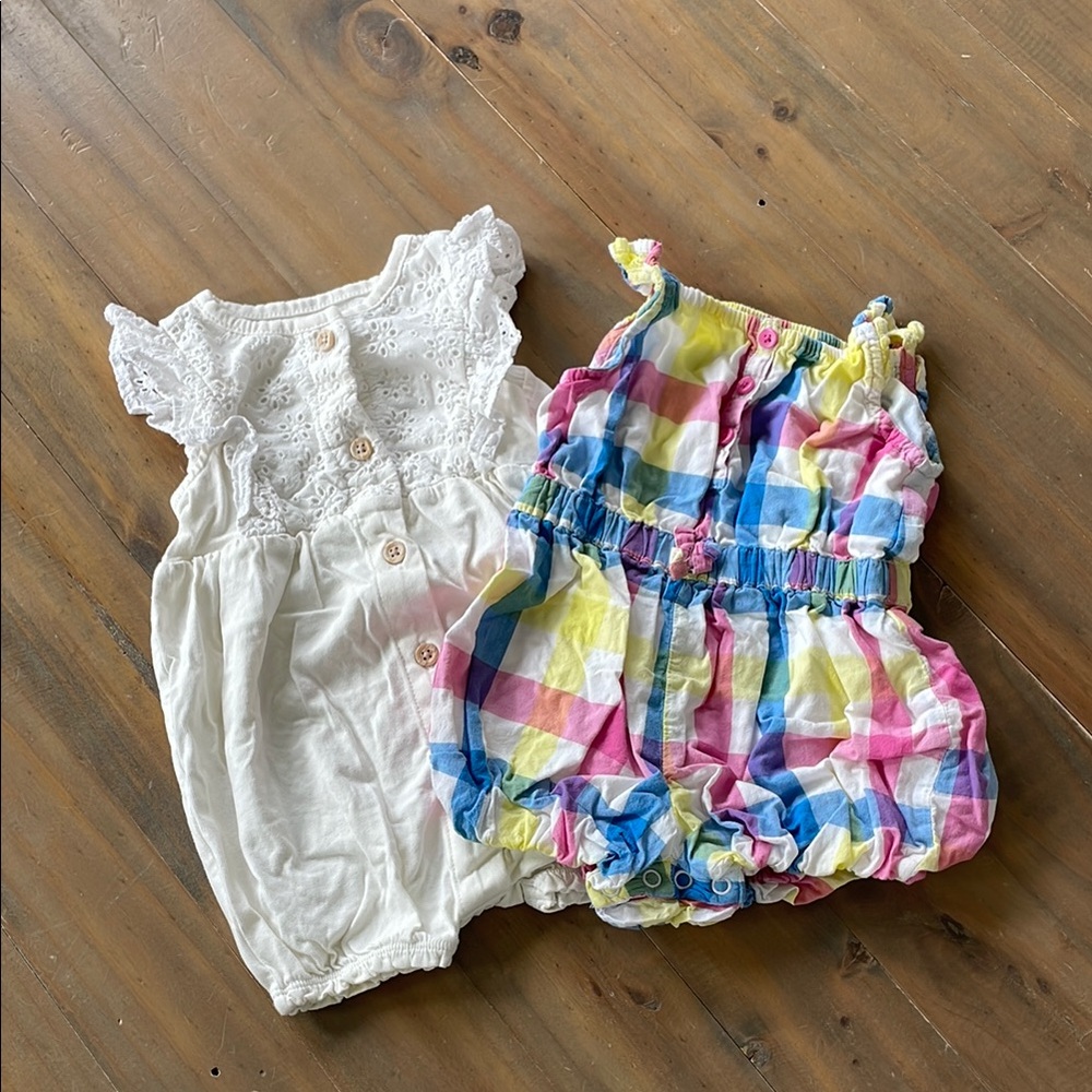 🌷5/$20🌷 Baby Girl Summer Rompers